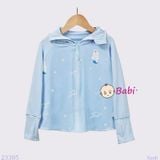  Áo Khoác Chông Nắng Cánh Dơi Bé Trai Gấu Trắng (25-40kg) 