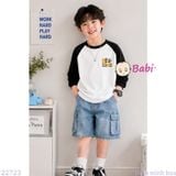  Áo Tay Dài Raplang Bé Trai, Gái Teen Be Kind (30-65kg) 