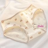  H8 Quần Lót Cotton Set 5c Cho Mẹ Và Bé Gái (40-55kg) 