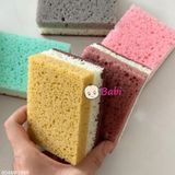  Set 5c Miếng Bọt Biển Rửa Chén 