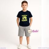  Bộ Thun Bé Trai Tay Ngắn Quần Ngắn Hình S.N.O.O.P.Y (23kg - 62kg) 