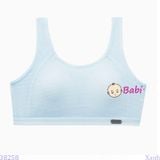  Áo Bra Lưới Cotton Học Sinh Bé Gái (30-53kg) 