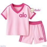  Bộ Thể Thao Trẻ Em Màu Trơn Năng Động (23-58kg) 