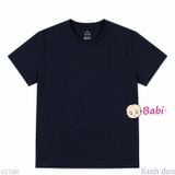  Áo Thun Tay Ngắn CVC Cotton Màu Trơn (26-75kg) 