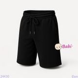  Quần Short Trẻ Em Màu Trơn Năng Động (23-62kg) 