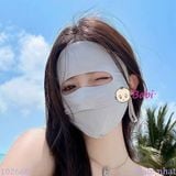  Khẩu Trang Che Trán Chống UV (Không Nẹp) 