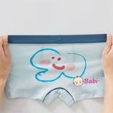  Set 4 Quần Lót Đùi (Chip) Bé Trai Hình Cá Sấu (40-45kg) 