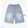 Quần Short Jeans Bé Gái Túi Thêu Hoa Và Chữ M6 (23-40kg)