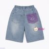  Quần Short Jeans Bé Gái Túi Thêu Mặt Cười M7 (23-40kg) 