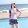  Bộ Bơi Tay Dài Quần Ngắn Cho Nữ (40-57kg) 