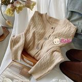  ÁO CARDIGAN LEN THÊU NGỰA 