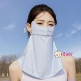  Khẩu Trang Chống UV Che Cổ (Có Dây) 