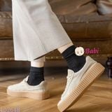  Set 5 Tất Nam Màu Trơn (Freesize) 