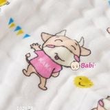  Set 5c Khăn Gạc Lau Mặt 30x30cm 