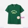  Áo Thun Bé Trai Bé Gái Tay Ngắn Chữ Smile (23-62kg) 