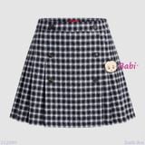  V2 Chân Váy Xếp Li Đính Nút (30-50kg) 