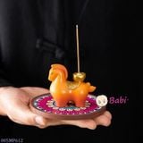  SET GIÁ NGỰA ĐỐT TRẦM + KHAY ĐỰNG + HƯƠNG TRẦM 