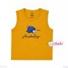  (M3) Áo Ba Lỗ Bé Trai Cotton Mát Mẻ Hè In Hình Nón (27–65kg) 