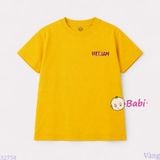  Áo Thun Tay Ngắn Chữ Việt Nam (26-75kg) 
