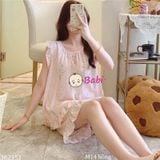  Bộ Tole Lanh Mùa Hè Mặc Mát Mẹ Bé (fz 45-57kg) 