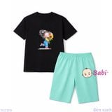  Bộ Bé Gái Tay Ngắn Quần Lửng Bé Và Hoa M2(20-55kg) 