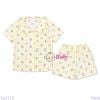  Bộ Pyjama tay ngắn quần đùi Bé Gái Hình Thỏ (30-60kg) 