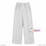  Quần Suông Dài Thun Cotton Unisex Trai Gái (33-77kg) 