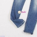  Quần Jean Skinny Dài Cho Bé Gái Sành Điệu Size Đại (5 - 9 tuổi) 