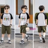  Áo Thun Cotton Tay Ngắn Raplang 6 Chú S.n.oo.py (30-70kg) 