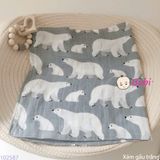  Khăn Tắm Xô Trẻ Em Nhiều Họa Tiết Xinh Xắn 