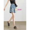  QUẦN SHORT JEAN CẠP CAO FORM XÒE TÔN DÁNG 