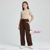  Quần Thun Suông Dài Bé Trai Bé Gái Màu Trơn M2 (27-75kg) 
