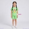 Bộ Bé Gái Tay Ngắn Quần Đùi Bé Đội Hoa (20-55kg) 