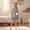 Bộ Thun Cho Bé Gái Quần Ngắn Nhiều Họa Tiết Dễ Thương (1 - 5 tuổi)
