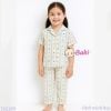 Bộ Pijama Tay Ngắn Quần Dài Họa Tiết Gấu (25-58kg)