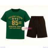  Bộ Thun Bé Trai Tay Ngắn Quần Ngắn Size Đại Số 85 (50-62kg) 