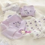  H7 Quần Lót Tam Giác Cotton Set 5c Cho Mẹ Và Bé Gái (40-55kg) 