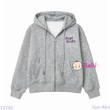  Áo Khoác Bé Gái Bé Trai Just Smile (17kg-75kg) 