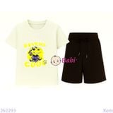  Bộ Thun Bé Trai Tay Ngắn Quần Ngắn Hình S.N.O.O.P.Y (23kg - 62kg) 