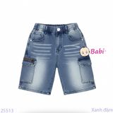  Quần Jeans Lửng Túi Hộp Bé Trai 847 (36-49kg) 