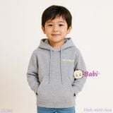  Áo Hoodie Thun Cotton Dày Dặn Mini Boss (17kg-75kg) 