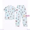  Bộ Pijama Tay Ngắn Quần Dài Hình K.I.T.T.Y M5 (25-58kg) 