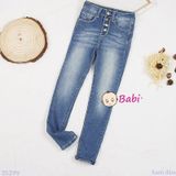  Quần Jean Skinny Dài Cho Bé Gái Sành Điệu Size Đại (5 - 9 tuổi) 