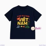  Áo Thun Gia Đình Chữ Tự Hào Tôi Là Người Việt Nam (26-72kg) 