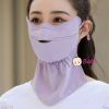  Khẩu Trang Chống Nắng Che Cổ Nữ Vải Thun Thoáng Mát 