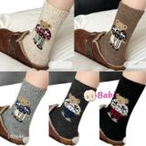  Set 5 Tất Gấu Cổ Cao Xinh Xắn (Trên 6 tuổi) 