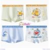  Set 4 Chíp Đùi Cotton Bé Trai Họa Tiết Đẹp (33-45kg) 