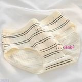  Set 6 Chip Tam Giác Cotton Màu Kem (40-55kg) 