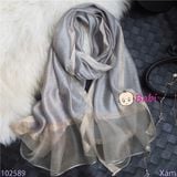  KHĂN MÀU TRƠN COTTON LANH LỤA SANG CHẢNH 