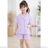  Bộ Pijama Tay Ngắn Quần Đùi Nhiều Họa Tiết (25-58kg) 